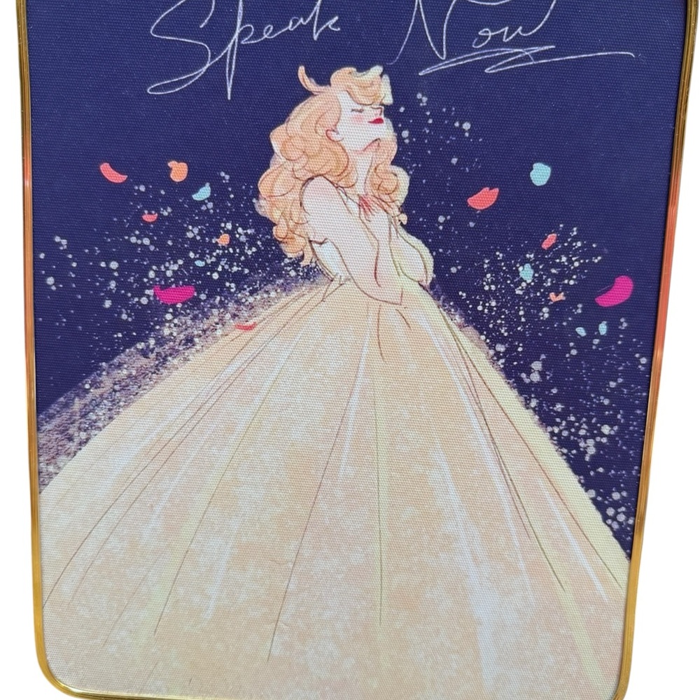 Taylor Swift Inspired Illustrated Princess Canvas Art